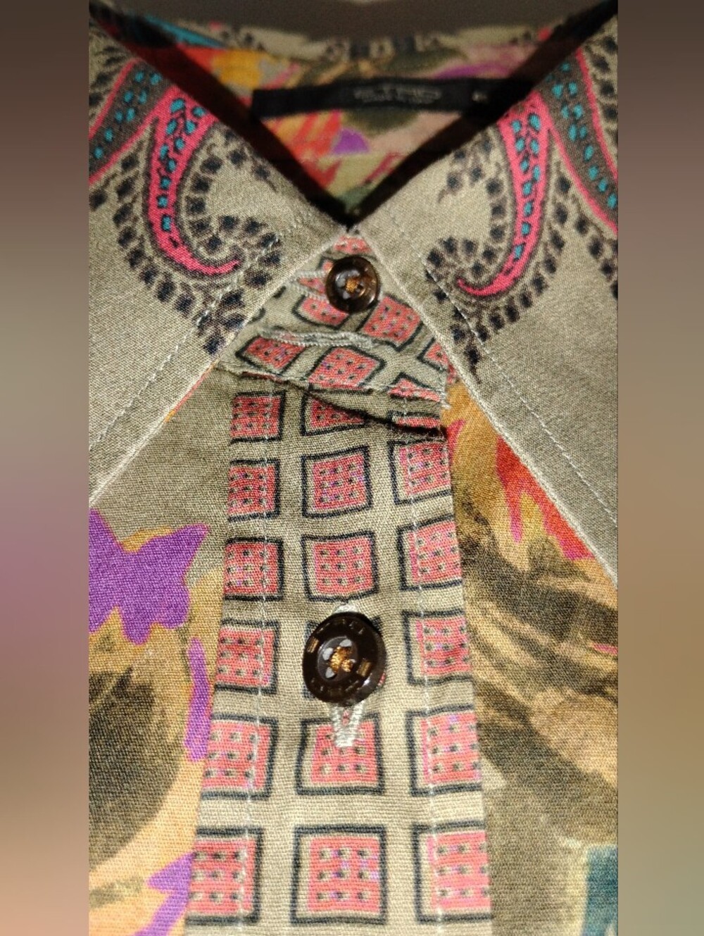 ETRO PAISLEY COTTON BLOUSE - Picture 8 of 13
